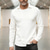 economico camicia da uomo con bottoni-Per uomo Camicia Camicia casual Camicia con Colletto Camicia con Bottoni Camicia Designer Nero Bianco Kaki Manica Lunga Semplice Collo ripiegato Vacanza Casuale Orlo irregolare Abbigliamento Moda