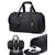 abordables Bolsos de viaje-Bolsa de lona impermeable y resistente a los arañazos para hombre: bolsa de gimnasio de viaje de gran capacidad con compartimento para zapatos, bolsa de deporte duradera para viajes de fin de semana, fitness, actividades al aire libre y negocios.