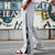 preiswerte Gerade Bein-Herren Jogginghose Hose Gerade geschnittene Sweatpants Kordelzug Tasche Elastischer Bund Paisley-Muster Patchwork Komfort Sport im Freien Täglich Mode Lässig Schwarz Braun Mikroelastisch