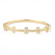 preiswerte Armbänder-Zirkon Klassisch Retro Blumenform Elegant Mode Personalisierte Einfach Trendy Chrom Armband Schmuck Silber / Gold Für Hochzeit Party Verlobung Abschlussball