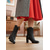 abordables Victoriano &amp; Eduardo-Botas victorianas blancas y negras con botones para mujer, ribete festoneado y tacón de bloque: botines estilo gótico eduardiano de los años 20 para mujer, ideales para cosplay y steampunk. &amp;trajes