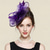 abordables Fascinateurs-Fascinators Tulle Plumes Chapeau Fedora Cocktail Mariage Fête du thé Course de Chevaux Élégant ancien Avec Plume Casque Couvre-chef