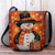 abordables Bolsas de impresión gráfica-Bolso bandolera navideño de muñeco de nieve para mujer: estampado de muñeco de nieve y copo de nieve para compras navideñas, fiestas navideñas y salidas de invierno.