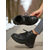 abordables Botas de combate-Botines blancos de mujer con cordones y suela gruesa, ideales para el invierno, Navidad, estilo urbano y salidas informales.