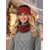 abordables Sombreros de mujer-Conjunto de gorro y polaina de cuello de punto navideño para hombre: gorro de invierno cálido y elegante con calentador de cuello forrado de piel en varios colores para actividades al aire libre durante las vacaciones y deportes de invierno.