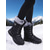 baratos Botas de neve e inverno-Botas de neve femininas de inverno cor de vinho com cano médio e acabamento em pele sintética, botas impermeáveis e isoladas para caminhadas e esqui &amp;tempo frio