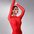 baratos Roupa de Competição-Vestido de dança de salão feminino, veludo preto, malha transparente, manga longa, elegante, tango, rumba, foxtrote, competição, vestido de apresentação