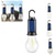 cheap Camping Lights &amp; Lanterns-Solar Tent Lights, Tent Lights for Camping with Led, USB Camping Lantern Rechargeable, Camping Lanterns with Clip Hook, Outdoor Hanging Light Bulbs for Camping, Decorations and Flashlight