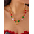 billiga Kvinnors halsband-Julhalsband för kvinnor, flera modeller med jultomte-, snögubbe- och julgransberlocker, perfekt för högtider och festliga presenter