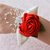 baratos Buquês de Casamento-Flores de pulso de casamento Buquê de Pulso Casamento / Festa / Eventos Miçanga / Cetim / Tecidos Floral