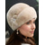 cheap Christmas Accessories-Women&#039;s Faux Fur Christmas Hat with Gem Flower Detail, Soft Plush Design in Multiple Colors for Winter Holidays