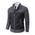 ieftine pulover cardigan pentru bărbați-Bărbați Pulover Cardigan Pulover decupat Pulover cu fermoar Pulover tricotat Striat Tricotat Topuri obișnuite Peteci Buzunar Simplu Guler de stand Modă Clasic Vacanță Purtare Zilnică Îmbrăcăminte
