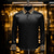 abordables Chemise en Satin pour Homme-Homme Imprimé Floral Ethnique Chemise Chemise en satin Chemise habillée manche longue Vintage Rétro Vacances Tenue Quotidienne Été Printemps Automne Col Rabattu Impression 3D Chemises boutonnées Noir