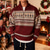 cheap Men's Pullover Sweater-Men's Christmas Sweaters Pullover Sweater Jumper Fair Isle Sweater Quarter Zip Sweaters Knit Sweater Ribbed Knit Regular Tops Knitted Jacquard Quarter Zip Vintage Fashion Christmas Vacation Clothing