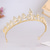 voordelige Tiara's en Kroon-kroon tiara's Hoofdtooi Legering Bruiloft Verjaardag Elegant leuke Style Met Strass Parel Helm Hoofddeksels