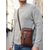 abordables Bolsos de hombre-Riñonera y bandolera de piel auténtica para hombre: multiusos, diseño elegante, resistente, disponible en varios colores para el día a día y para viajar.
