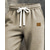 cheap Straight Leg-Men's Sweatpants Trousers Waffle Pants Drawstring Pocket Elastic Waist Plain Comfort Daily Sports Outdoor Fashion Casual Dark Brown Black Micro-elastic