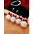 preiswerte Damen Ohrringe-Weihnachtsohrringe mit Schneeflocken-Pompons für Damen aus einer Legierung und Kunstpelz, perfekt für Weihnachtsfeiern und als Geschenk.