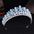 ieftine Tiara și coroane-Coroane diademe Ornamente de Cap Aliaj Nuntă Zi de Naștere Elegant Drăguţ Cu Cristal Diadema Articole Pentru Cap