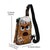 cheap Graphic Print Bags-Men's Christmas Sling Bag - Multiple Fun Patterns, Santa, Reindeer &amp; Gingerbread Designs, Adjustable Strap, Perfect for Holiday Gifts, Casual Wear and Festive Occasions.