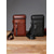 abordables Bolsos de hombre-Riñonera y bandolera de piel auténtica para hombre: multiusos, diseño elegante, resistente, disponible en varios colores para el día a día y para viajar.