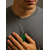 cheap Men's Jewelry-Men's Christmas Natural Stone Cross Pendant Necklace, Available in Multiple Colors, Stylish and Trendy Design, Perfect for Holiday Gifts