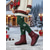 abordables Bottes de neige et d'hiver-Bottines d'hiver bordeaux pour femme, doublées polaire chaude - imperméables, fermeture éclair facile, confortables pour la marche dans la neige, les voyages et au quotidien
