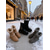 baratos Botas de neve e inverno-Botas de inverno femininas marrons com forro de pele sintética – detalhe de fivela, quentinhas e aconchegantes, com sola plataforma para uso casual ao ar livre, dias de neve e moda de inverno.