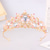 abordables Tiaras &amp; Couronnes-Couronnes Coiffe Alliage Mariage Anniversaire Élégant ancien Avec Strass Perle Casque Couvre-chef