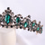 olcso Tiara és korona-Korona Tiaras Fejdísz Ötvözet Esküvő Születésnap Elegáns Szüret Val vel Strasszkő Sisak Fejfedők