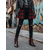 お買い得  バイカーブーツ (Baikā būtsu)-ダブルバックルストラップ付きの女性用バーガンディ色のクロコダイル柄アンクルブーツ。スタイリッシュなポインテッドトゥのハイヒールで、ファッショナブルなカジュアルウェアやイブニングウェアに最適です。