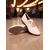 abordables Chaussures de danse d'entraînement-Chaussures de danse de caractère en toile pour femmes - talons confortables à brides croisées, idéaux pour la pratique professionnelle des danses de salon et latines. &amp;formation sur scène