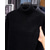 cheap Men's Pullover Sweater-Men's Pullover Sweater Jumper Fleece Sweater Knit Sweater Ribbed Knit Regular Tops Knitted Plain Turtleneck Fashion Basic Vacation Daily Wear Clothing Apparel Fall Winter Black Navy Blue M L XL