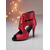 cheap Latin Shoes-Women's Satin Lace-Up Latin Dance Heels - Open-Toe Professional Ballroom Performance Shoes for Dancers