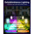 ieftine Lumini de peisaj-lumini de alee cu energie solară pentru exterior, alb cald &amp;Decor peisagistic cu LED-uri RGB cu schimbare de culoare, impermeabil, pentru terasă, curte, alee, grădină, pornire/oprire automată, 2