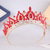 baratos Tiara &amp; Coroas-Crown Tiaras Decoração de Cabelo Liga Casamento Aniversário Elegante Estilo bonito Com Cristais Capacete Chapéu