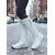 abordables Bottes de neige et d'hiver-Bottes d'hiver rouges pour femmes - bottes chaudes et imperméables montantes jusqu'aux genoux avec semelle antidérapante, idéales pour Noël, les promenades en extérieur et par temps froid.