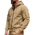 abordables Hoodie Tactique-Homme Sweat à capuche Sweat à capuche zippé intégral Sweat à capuche en polaire Sweat à capuche tactique Noir bleu marine Kaki Gris Clair Gris foncé À capuche Uni Fermeture éclair Avec Poches Sport