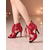 cheap Latin Shoes-Women's Satin Lace-Up Latin Dance Heels - Open-Toe Professional Ballroom Performance Shoes for Dancers