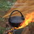 cheap Cookware-Cast Iron Dutch Pots With Wood Lid Cooking Hanging Soup Pots Camping Cooking Pots Outdoors Accessories