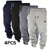 economico pantaloni da jogging-Per uomo Pantaloni da tuta Joggers Pantaloni in Pile Pantaloni Coulisse Elastico in vita Confezione multipla Semplice Comodità Lunghezza intera All'aperto Quotidiano Uscire Moda Stile Classico 1 2
