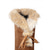 baratos Botas de neve e inverno-Botas de inverno femininas marrons acima do joelho – acabamento em pele sintética, salto bloco grosso, estilo aconchegante para o frio, perfeitas para festas e atividades ao ar livre.
