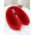 economico Sciarpe da donna-sciarpa natalizia da donna con collo in pelliccia sintetica, morbida e accogliente, disponibile in rosso, bianco e in vari colori: regalo perfetto per le feste