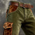 preiswerte Cargohosen-Herren Cargo-Hosen Cargohose Cordhose Arbeitshosen Freizeithose Elastischer Bund Mehrere Taschen Gerader Schnitt Farbblock Patchwork Atmungsaktiv Volle Länge Outdoor Lässig Täglich Retro Vintage