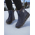 baratos Botas de neve e inverno-Botas de inverno femininas impermeáveis com forro de pele sintética - botas de neve estilosas para clima frio e atividades ao ar livre.