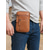 abordables Bolsos de hombre-Riñonera y bandolera de piel auténtica para hombre: multiusos, diseño elegante, resistente, disponible en varios colores para el día a día y para viajar.