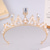 economico Tiare &amp; Corone-Diademi Acconciatura Lega Matrimonio Compleanno Elegante Con Strass Perla Copricapo Copricapo