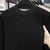abordables suéter de los hombres-Hombre Suéter de punto Estriado Tejer Tops regulares De Punto Vellón Plano Cuello Barco Moda Básico Vacaciones Ropa Cotidiana Ropa Otoño Invierno Negro Verde M L XL
