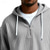 abordables sweats à capuche basiques pour hommes-Homme Sweat à capuche Velours Côtelé Sweat à capuche quart zippé Abricot Rouge vin Noir Blanche Vert Claire À capuche Uni Fermeture éclair Texturé Occasionnel Quotidien Sport &amp; Loisir Polyester