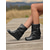 abordables Medieval &amp; Renacimiento-Botines de piel sintética marrón de inspiración medieval para mujer: diseño de hebilla, tacón de cuña cómodo, calzado informal de moda para fiestas retro, otoño e invierno.